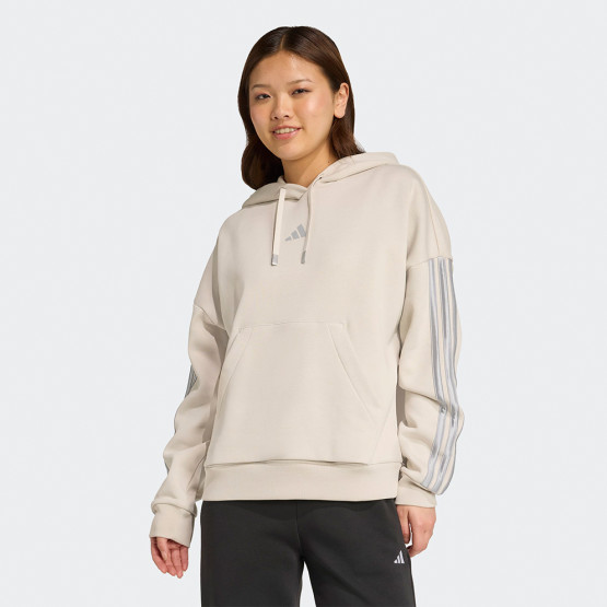 adidas sportswear Essentials 3-Stripes Fleece Ανδρική Μπλούζα με Κουκούλα