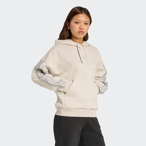 adidas sportswear Essentials 3-Stripes Fleece Ανδρική Μπλούζα με Κουκούλα